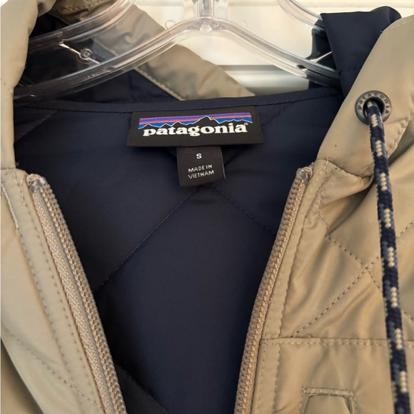 Patagonia diamond Quilted bomber hoody Jacket Mens size small - Picture 3 of 5